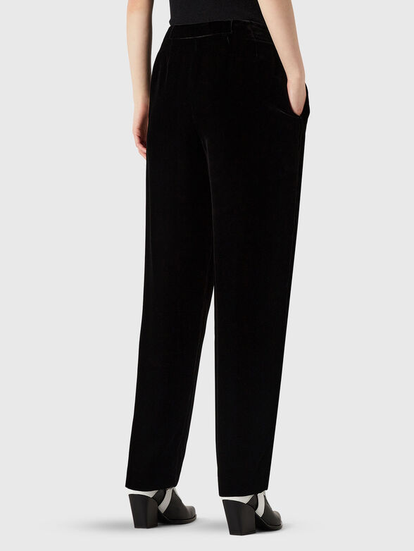 High waisted trousers with pockets - 2