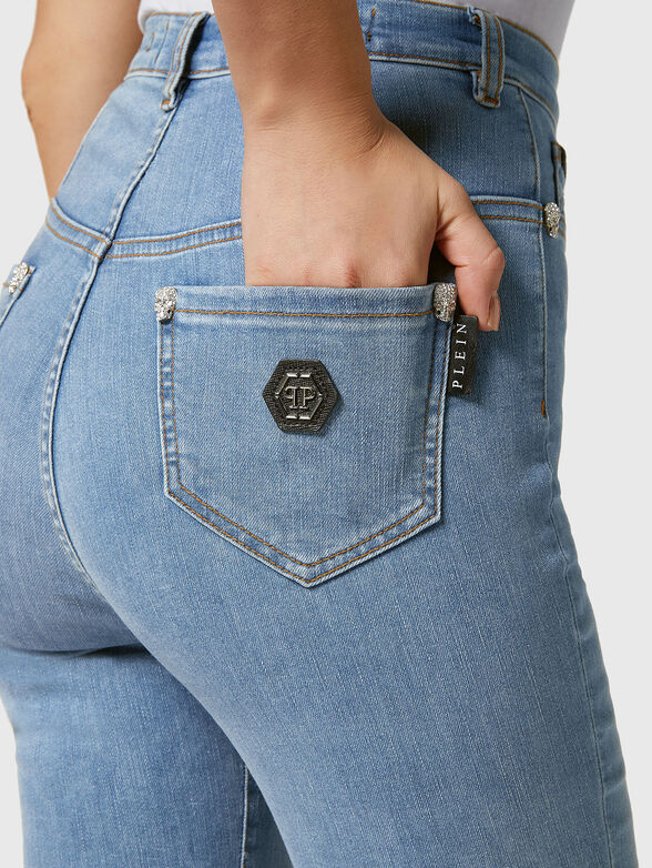 Skinny jeans with high waist - 3