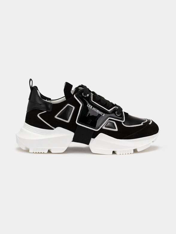 Sneakers with contrasting details - 1