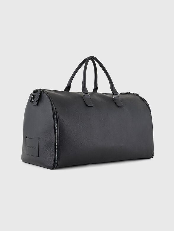 Suit carrier bag in tumbled leather - 4