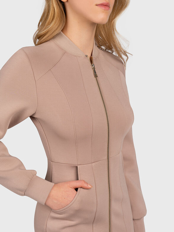 JAZMINE dress with accent zip - 3