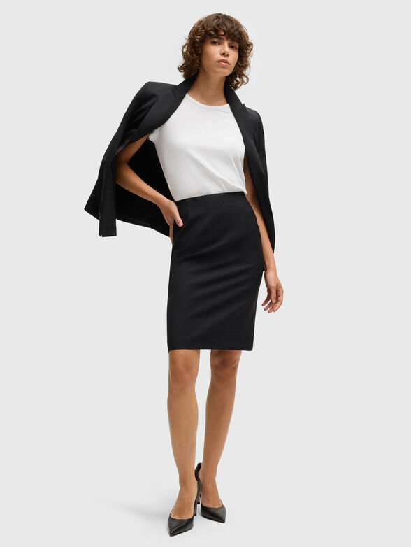 Cotton T-shirt with logo detail - 2