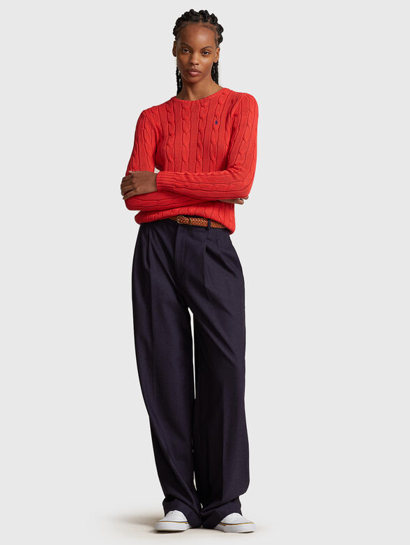 JULIANNA logo detail sweater  - 2