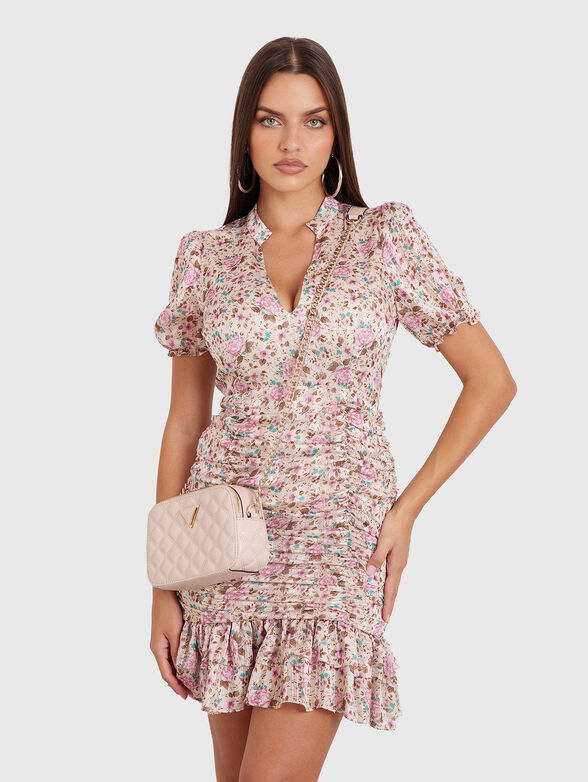 GIULLY small crossbody bag in beige - 2