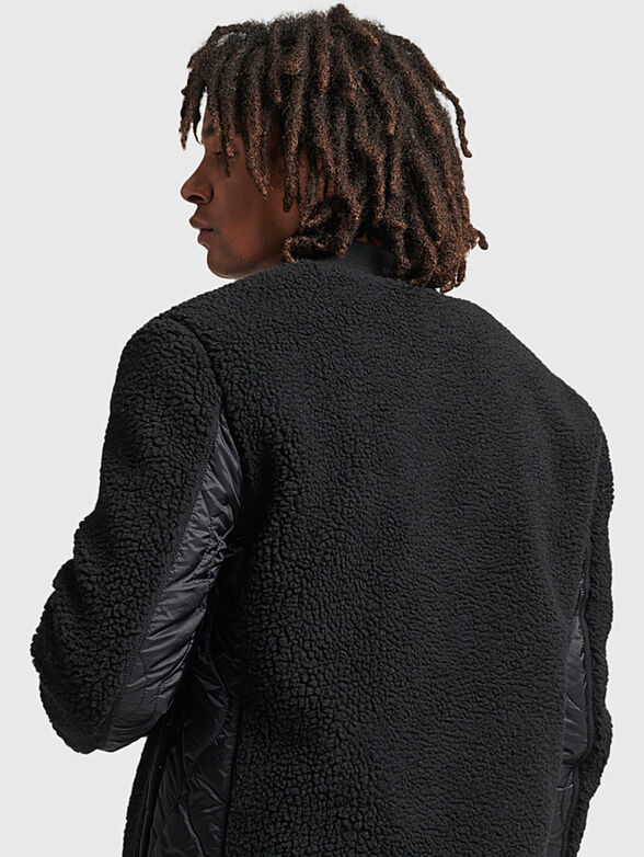 Black fleece jacket - 2