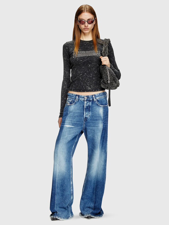 1996 D-SIRE L.30 jeans with wide legs - 4