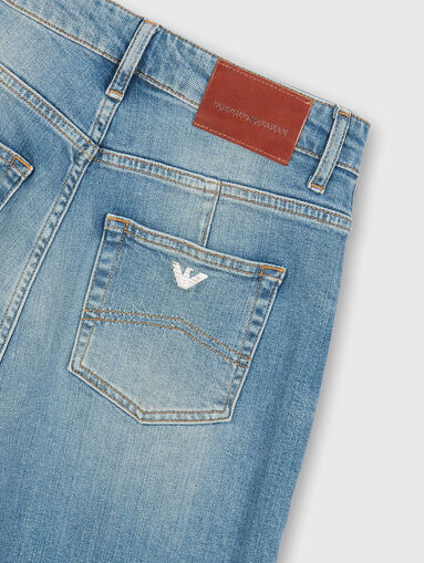 Slim jeans with worn effect - 3