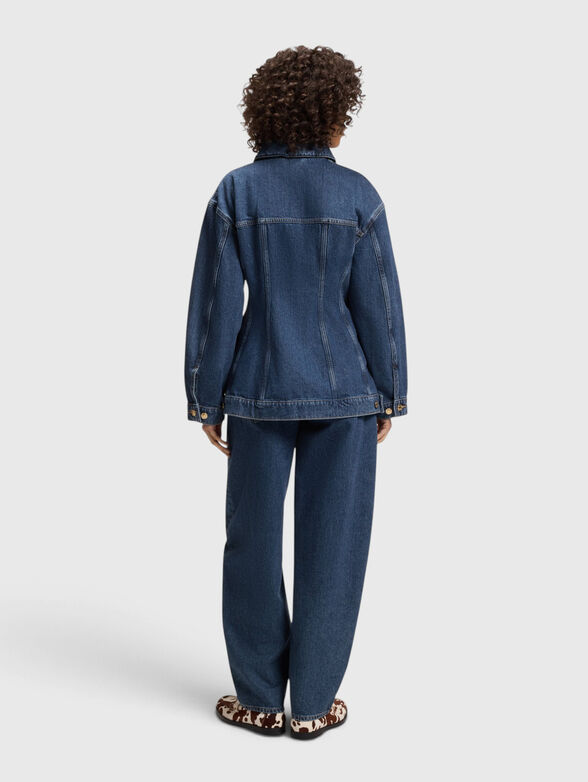 Blue denim jacket - 2