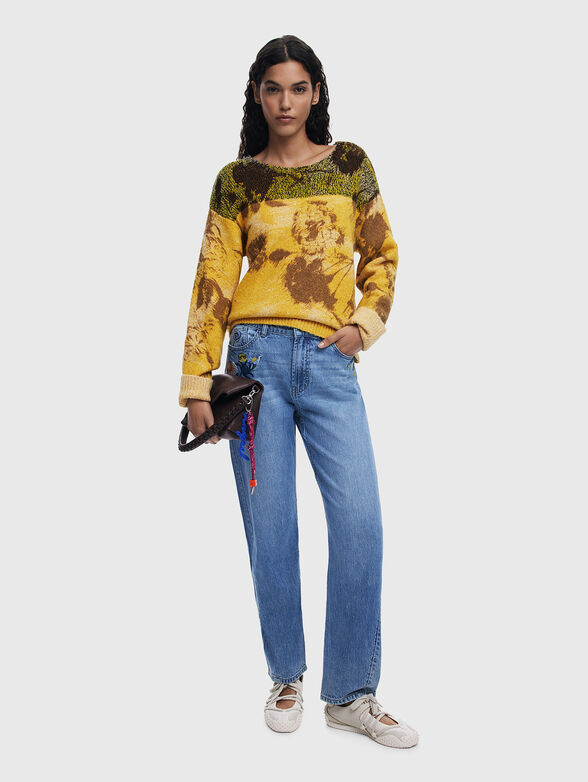 SUNFLO jeans with embroidery  - 6