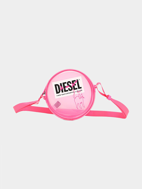 A small round pink bag - 1