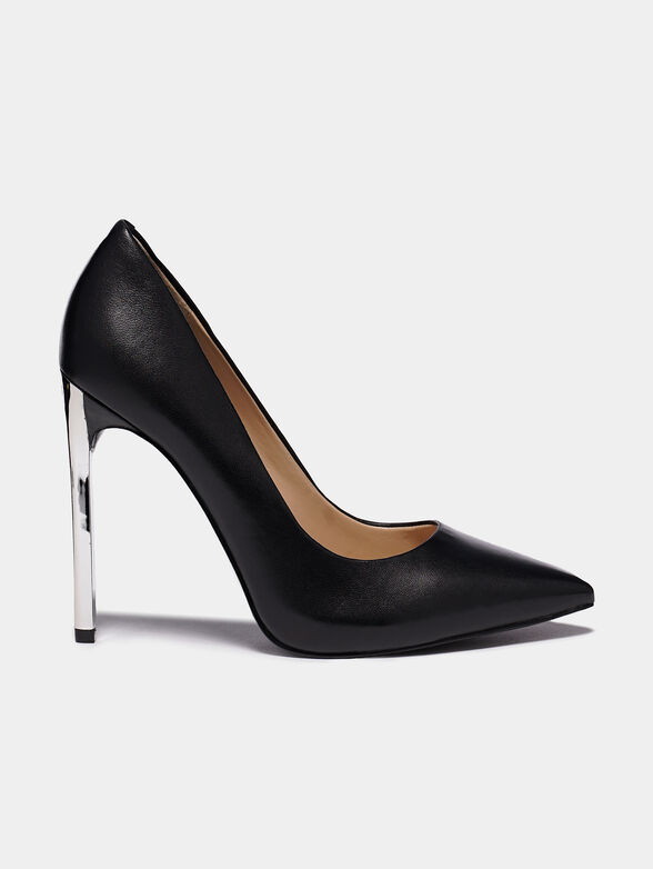 EDMA Black leather pumps - 1