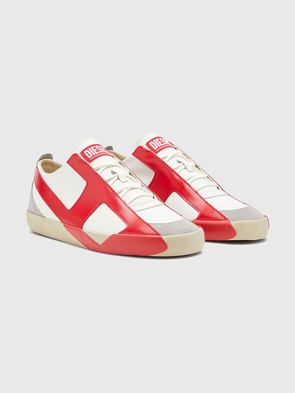 S-SLANTE-D sports shoes in leather - 2