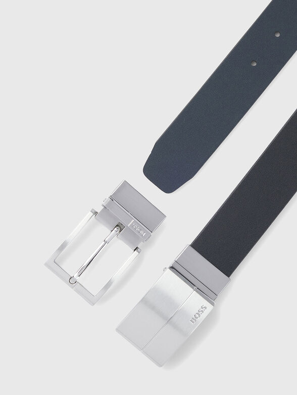 Reversible genuine leather belt - 2