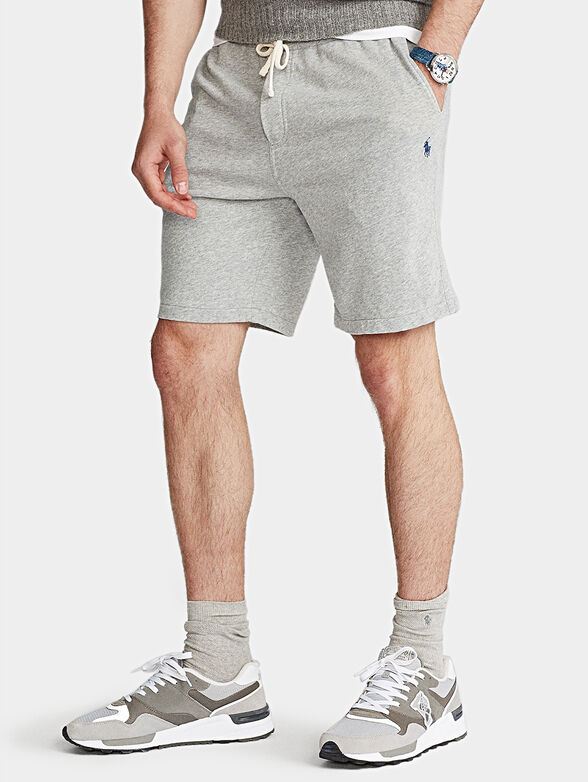 Grey shorts - 1