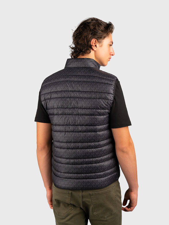 Reversible vest in black - 3