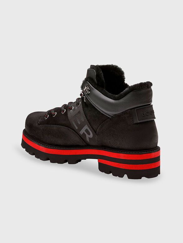 COURCHEVEL 37 leather boots with accent details - 2