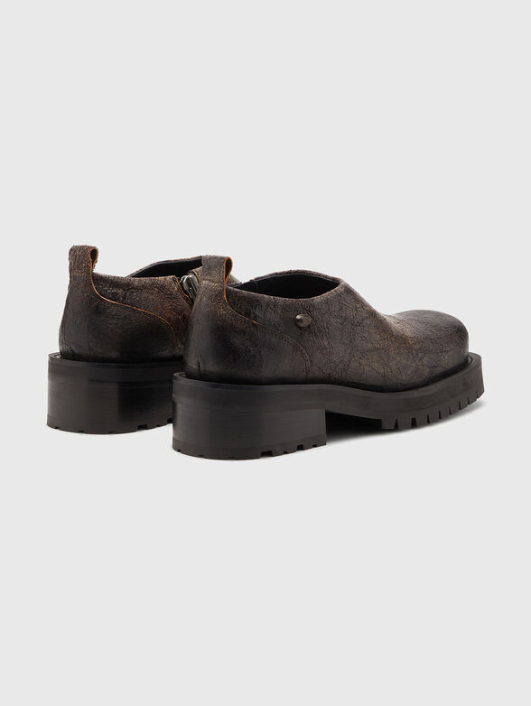D-TEXAN CLOG leather shoes - 3