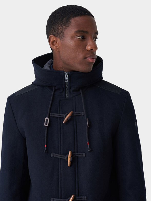 Long farming coat with toggles - 4