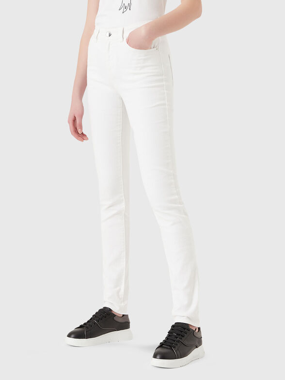 Slim high waisted jeans - 0