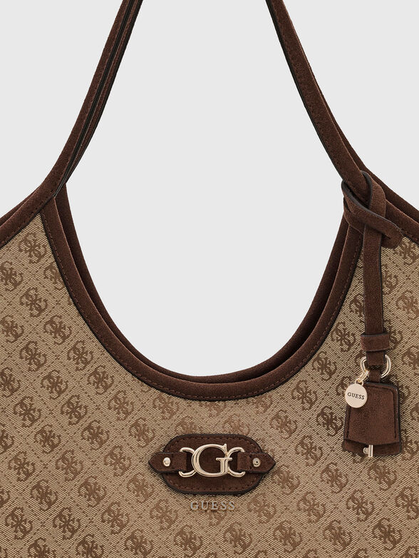 SAMANTHA Bag with monogram print - 4