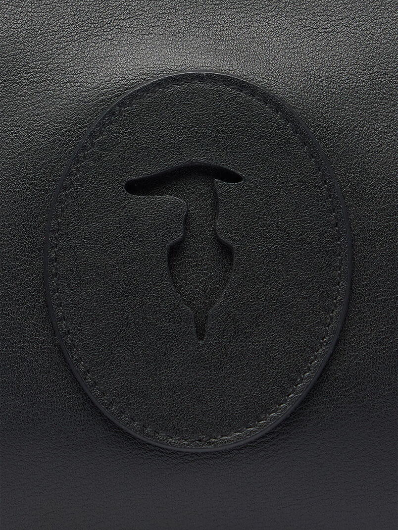 Leather bag with logo - 3