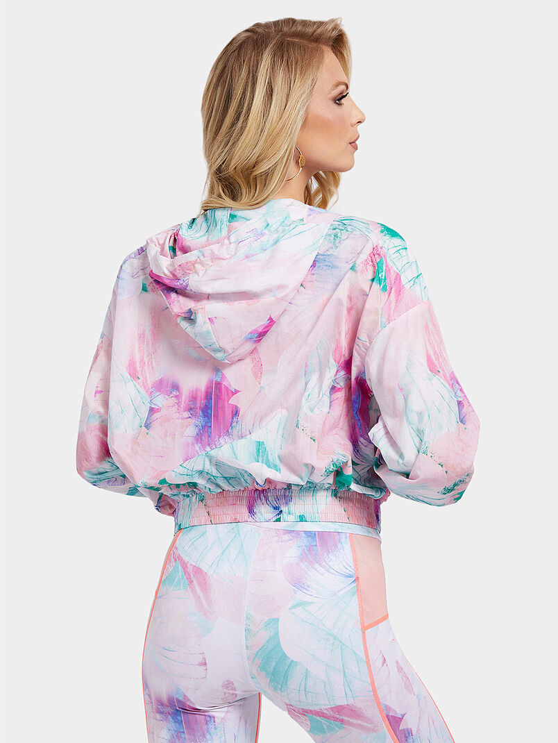 CARLIE sports jacket with floral print - 3