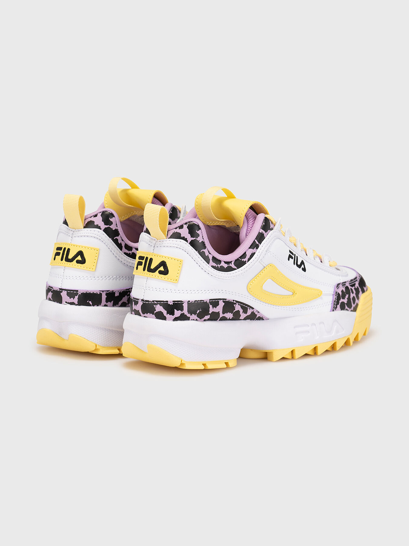 DISRUPTOR F sports shoes with colorful accents brand FILA