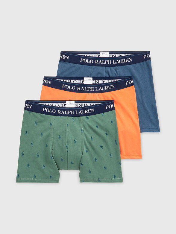 Set of three colored boxers - 1