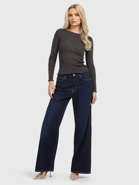 CAROLE blouse with cut out details - 2