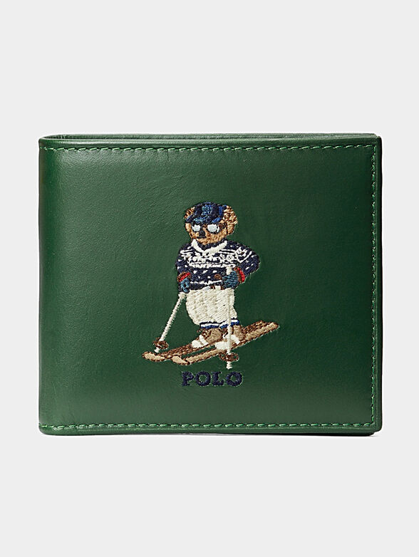Polo Bear  wallet  with embroidery - 1