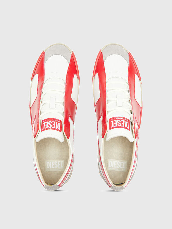 S-SLANTE-D sports shoes in leather - 6