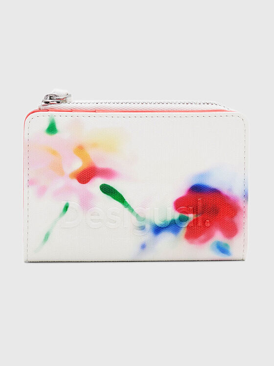 Small wallet with contrasting print - 1