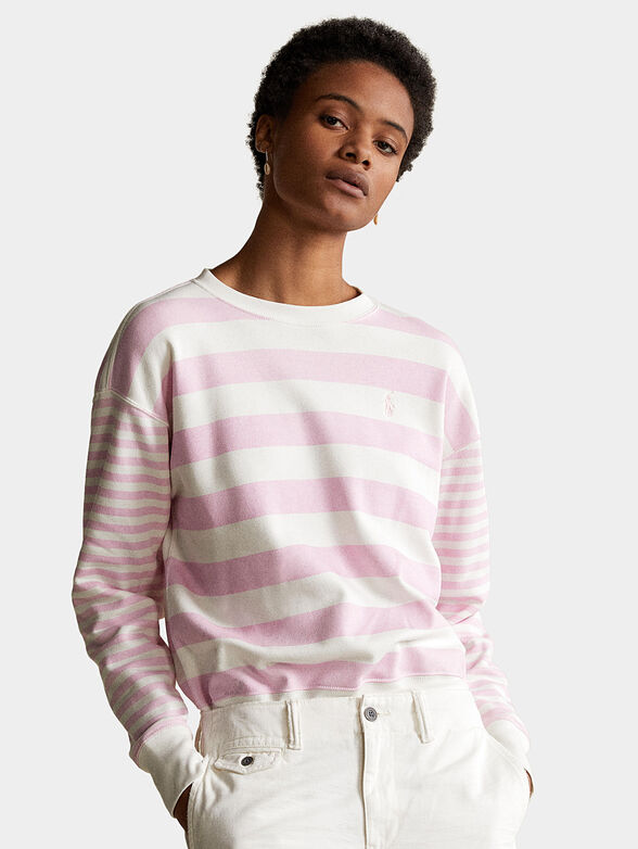 Striped sweatshirt - 1