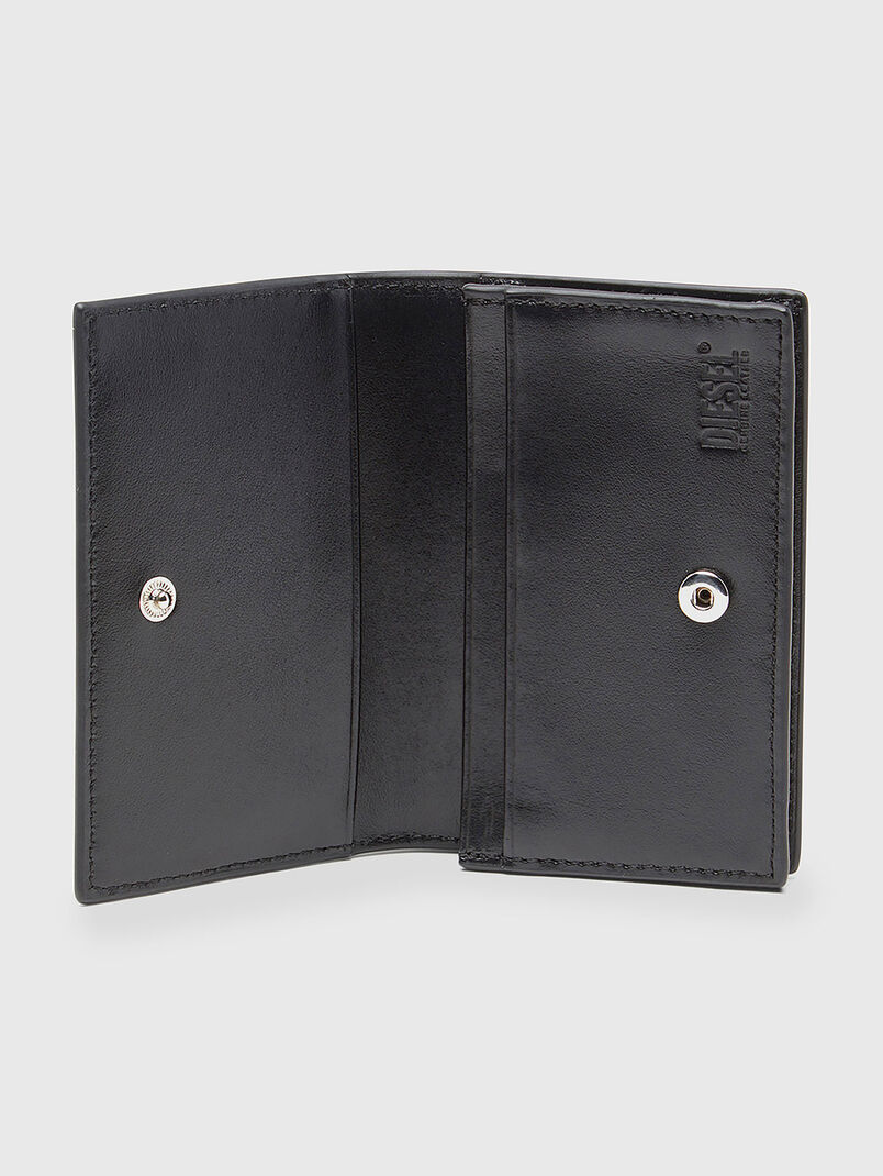 1DR leather cardholder with logo - 3