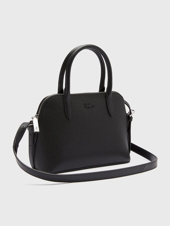 Small leather bag with saffiano effect - 4