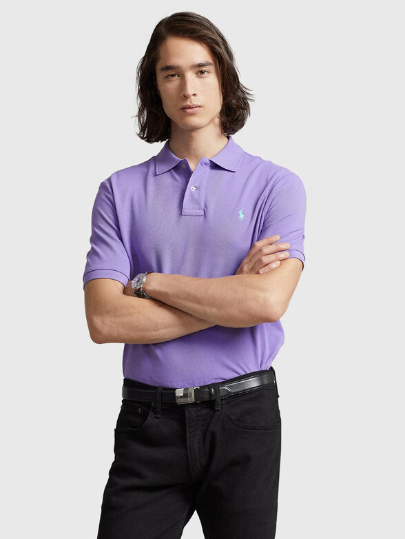 Polo-shirt in cotton fabric - 1