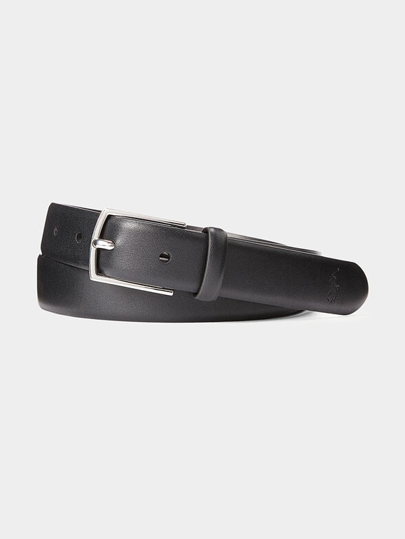 Classic leathet black belt - 1