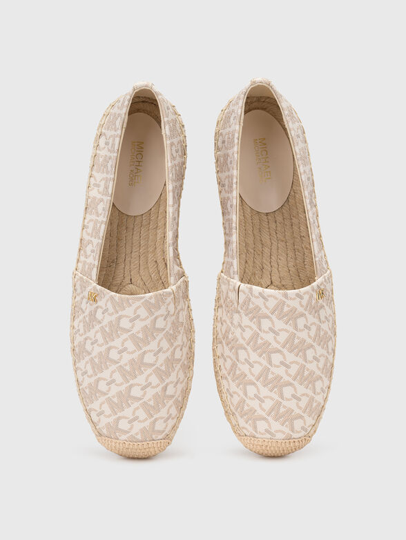 KENDRICK espedrilles with logo print - 5