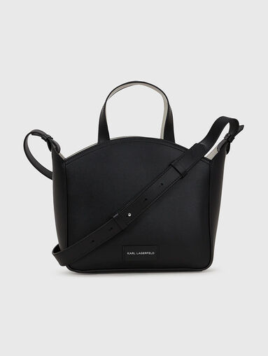 K/CIRCLE small leather tote bag - 3