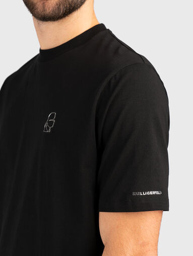 T-shirt with logo accent  - 3