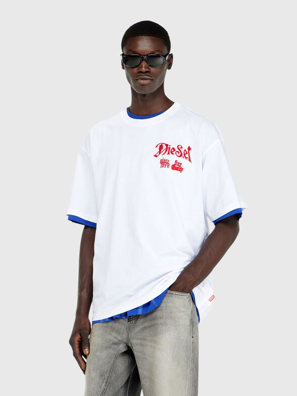 Black cotton t-shirt - 1