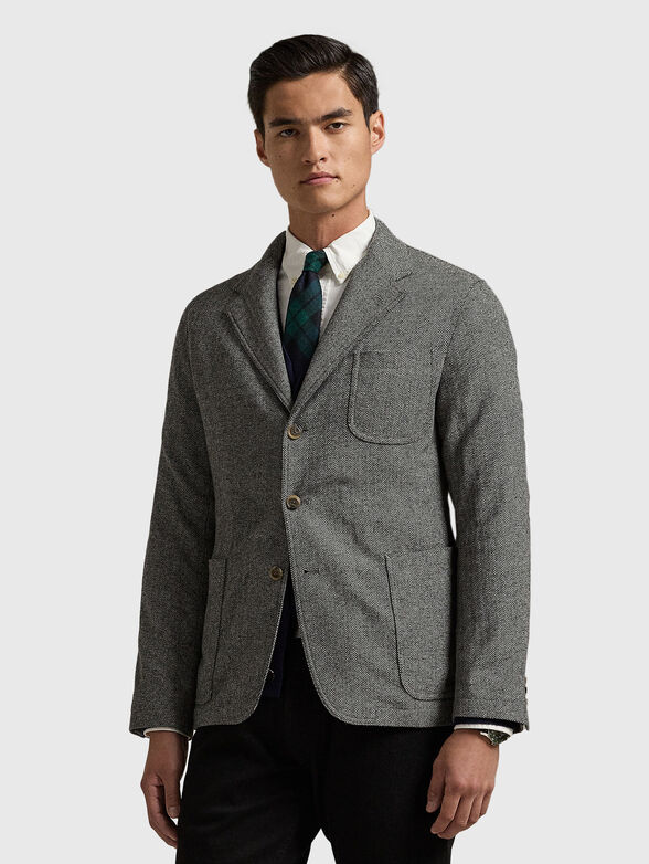 Single-breasted jacket - 0