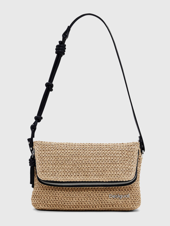 Raffia crossbody bag - 1