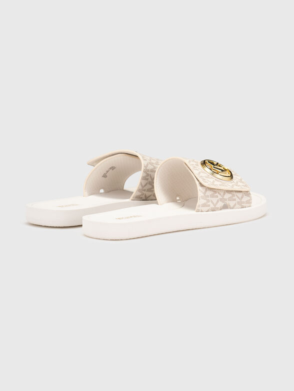 CHARM slippers with logo detail - 3