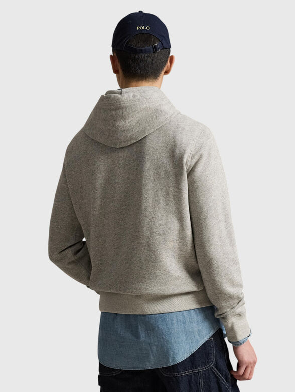 Hooded sweatshirt with logo detail - 3