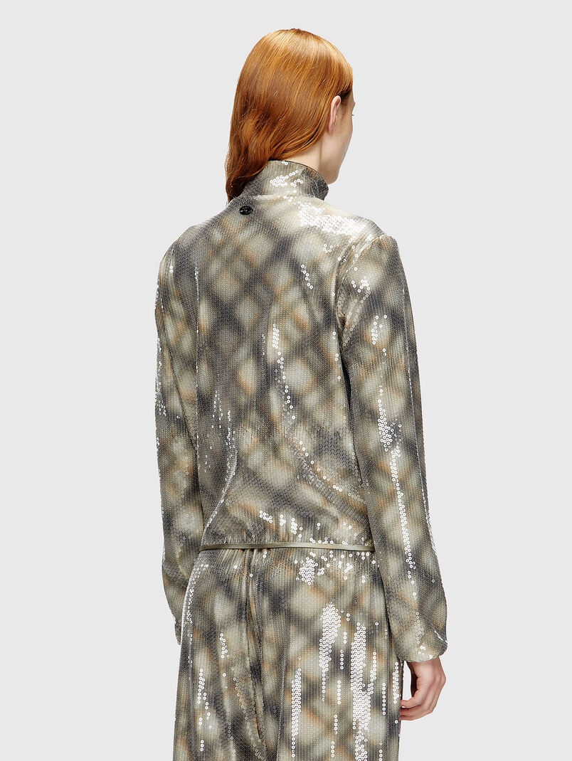 F-EREQUINS sweatshirt with sequins - 3