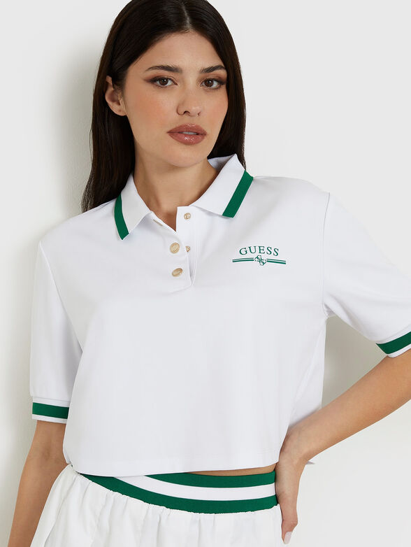 ARLETH crop polo shirt  - 4