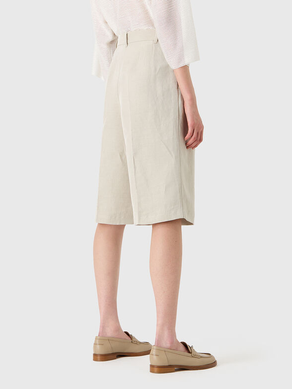 Linen-blend shorts - 2