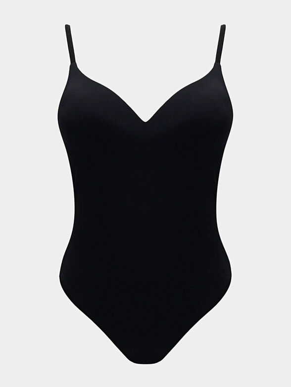 ESSENTIALS black one-piece swimsuit - 1