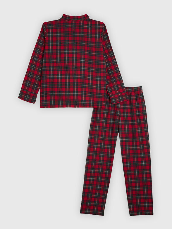 TARTAN FAMILY two-piece pyjamas with checked print - 2